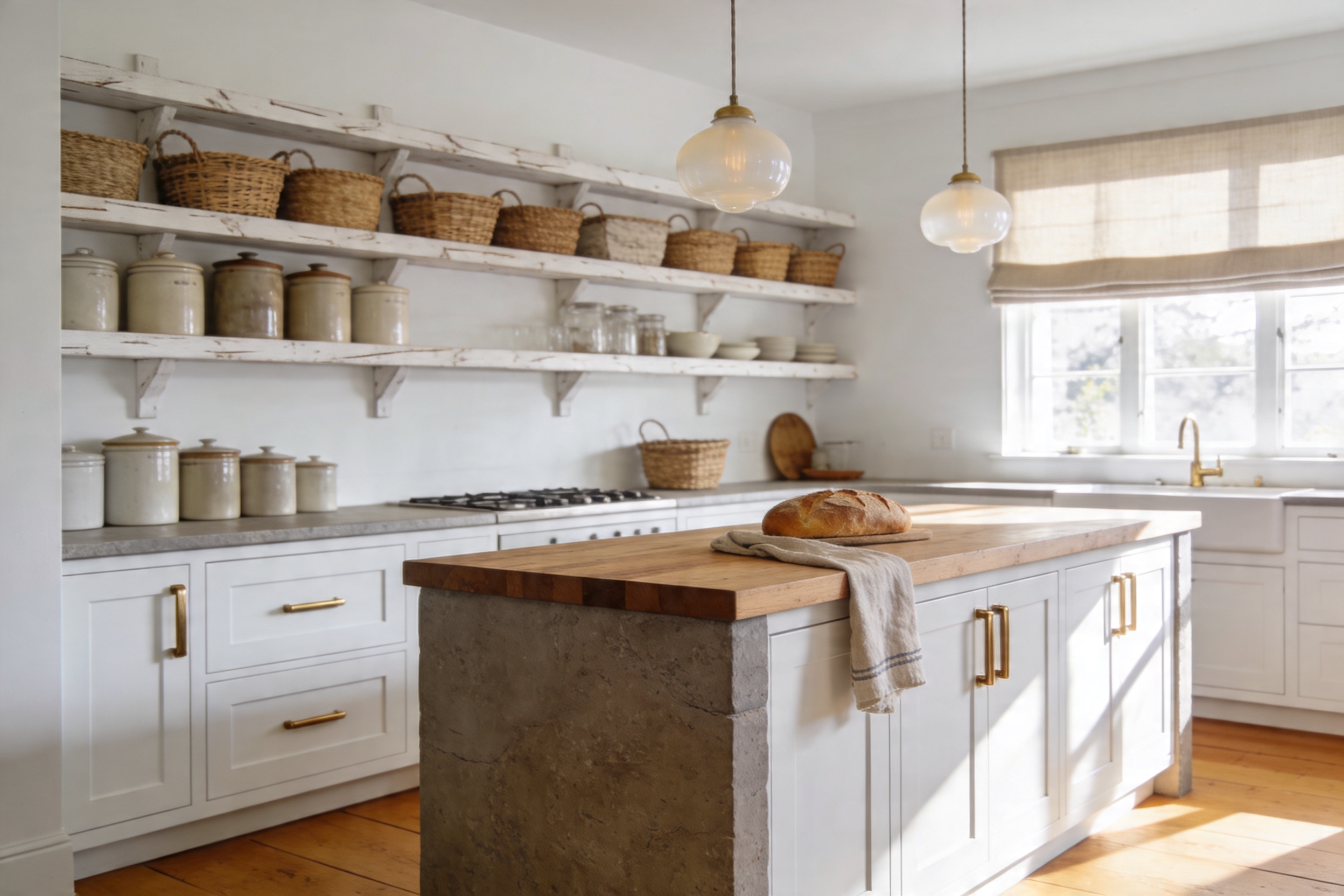 Warm Up Your Home: 10 Cozy White Kitchen Inspiration Ideas