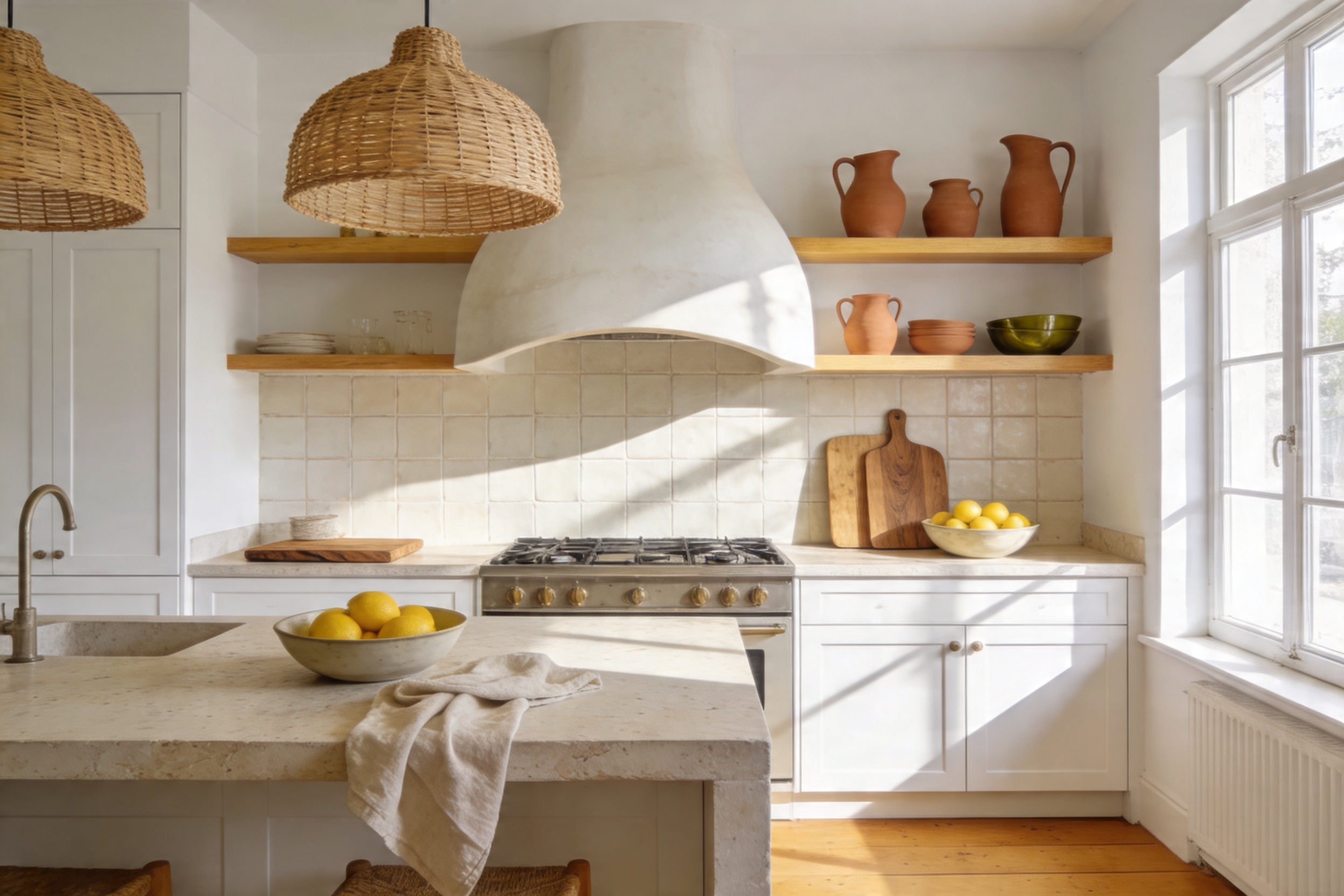 Steal These 11 White Kitchen Inspiration Ideas That Feel Warm & Inviting